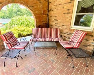 Patio Conversation Set - total of 7 pieces