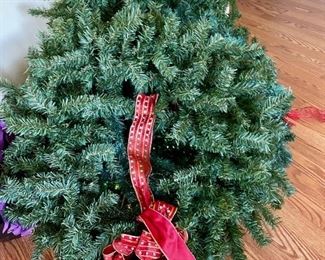 Christmas holiday wreaths