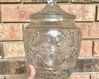 Anchor Hocking Cookie Jar