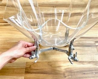 Arthur Court Bunny Footed Bowl