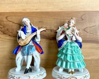 Handpainted in occupied japan