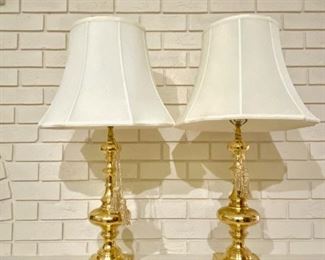 Brass lamps