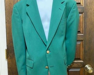 Mens Fashion - Green Jacket Blazer Palm Beach