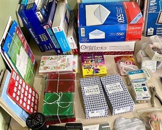 Office Supplies - Envelopes, printer paper, etc