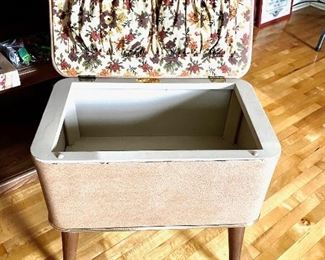 Burlington Hawks Eye MCM Sewing Stool