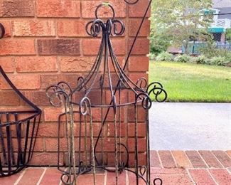 Large bird cage outdoor decoration