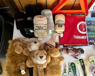 Golf accessories - golf balls, club covers, pin flags, and more!