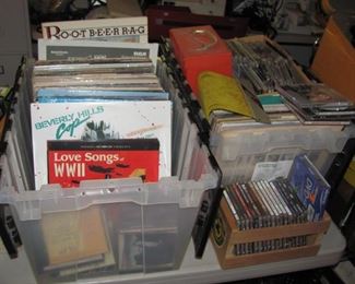 LP's , CD's 