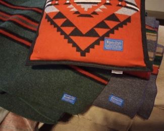 Pendleton blankets, pillows and towels some new with tags