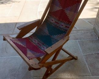 Outdoor boho style chair