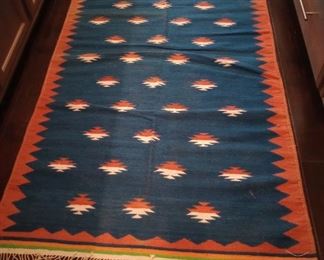 Beautiful hand woven rugs Navajo style