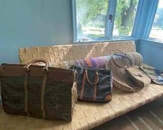 Authenticated vintage Fendi, Louis Vuitton, 70s Gucci