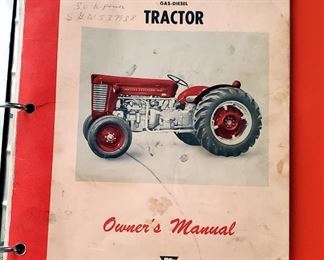 complete manual for MF tractor