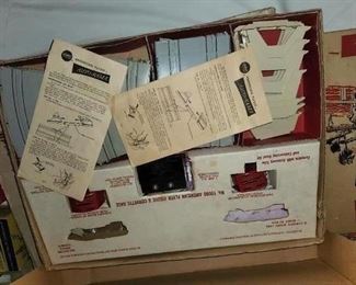 3 vintage American Flyer Auto-Rama Speedway 8 Race electric racetrack sets