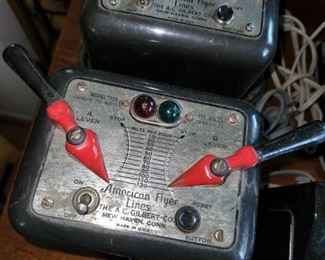 American Flyer and Lionel transformers
