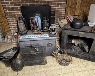 2 wood stoves