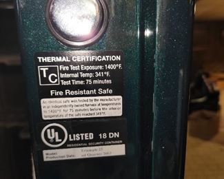 Champion g&n safe, Model Triumph 25