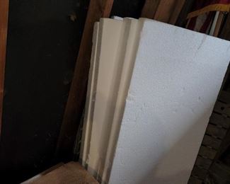 Styrofoam panels