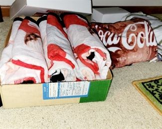Towels, Coke Cola collection, Coke Cola collectibles 