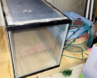 Fish tank, hamster supplies 
