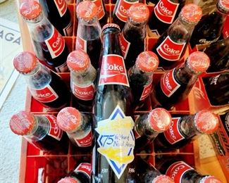 Coke Cola,  75th Anniversary bottles, Pensacola 