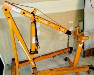 Engine Hoist, Allied, 2 ton hydraulic hoist