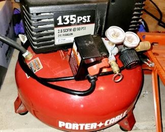 Porter Cable, air compressor 