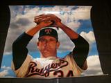 Signed Nolan Ryan Poster w/COA