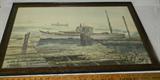 Large Watercolor signed John Winter