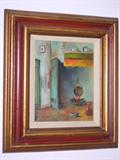 Signed Polder Painting