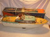 1950's MARX Chris Craft Large 32" Model with Original Box