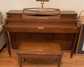 001 Baldwin Console Piano