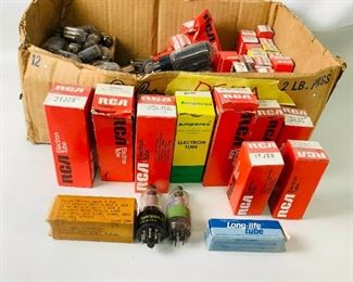 DEMA325 Vintage RCA Electron Tubes In Box