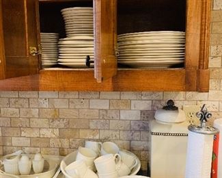 Huge set of Mikasa “Italian Countryside” dinnerware —settings for 12