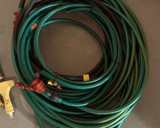 Garden Hose and Sprayers