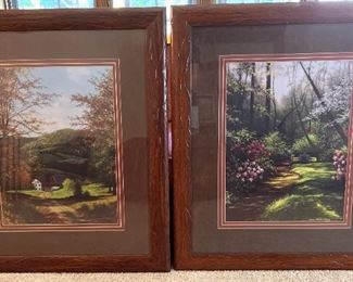 Pair of Framed Prints