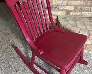 Small Painted Rocking Chair