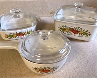 Vintage Spice of Life Corning Ware
