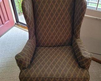 Antique Wing Back Chair