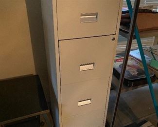 tall metal file cabinet