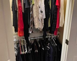 LOTS OF HIGH END CLOTHES 