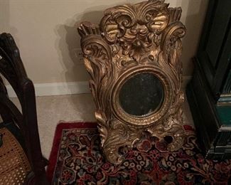 This mirror was owned by Elizabeth Montgomery (bewitched). Was purchased at her estate sale in 1999. We have documents to go with it