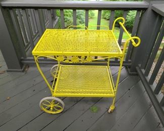 Hard to Find Woodard Tea Cart