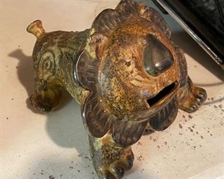 Vintage ceramic bank