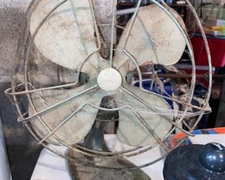 Vintage metal fan