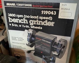 Craftsman bench grinder