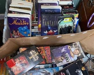 VHS, some factory sealed