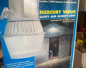 Mercury Vapor light