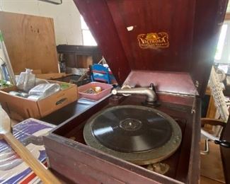 Table Top Victrola 