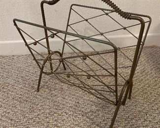 Vintage Magazine Rack